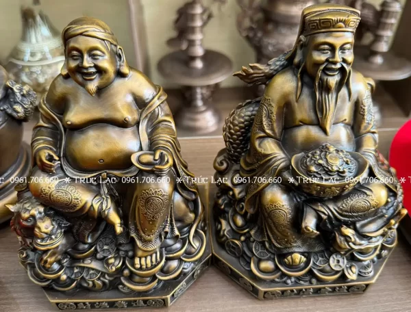 Ông Thần Tài-Thổ Địa cao 20cm