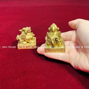 Đôi Tỳ Hưu Chiêu Tài loai nhỏ cao 5cm