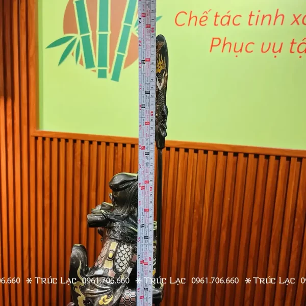 Thanh Long Yển Nguyệt Đao dài 60cm