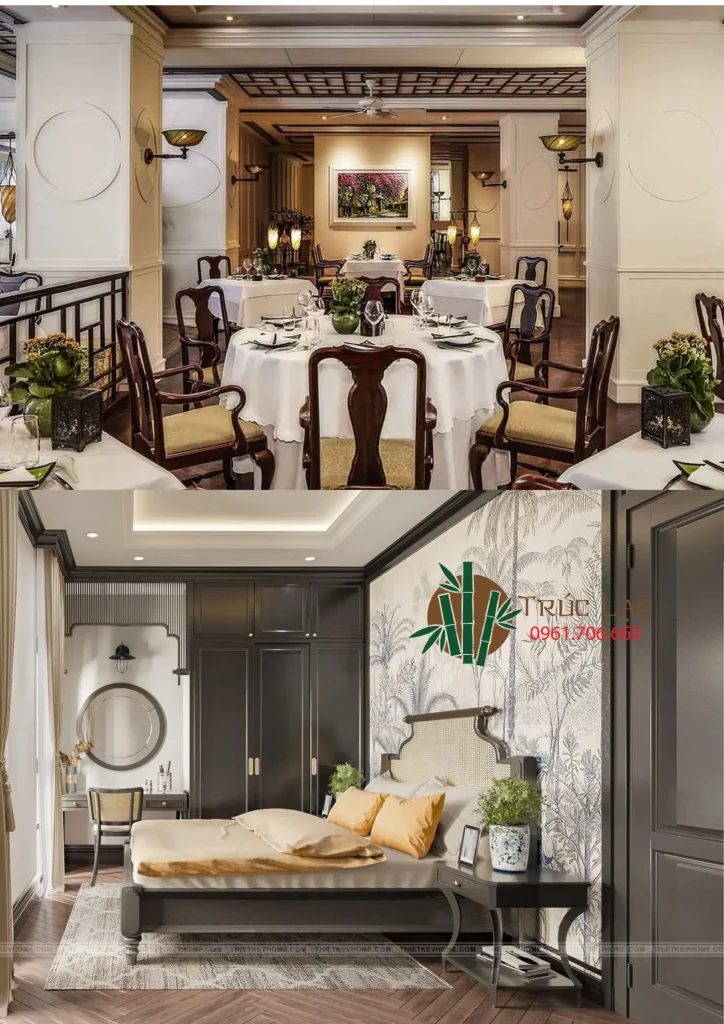 Phong cách Indochine - Sự kết hợp hoàn hảo với đồ đồng mỹ nghệ 3 Phong Cách Indochine