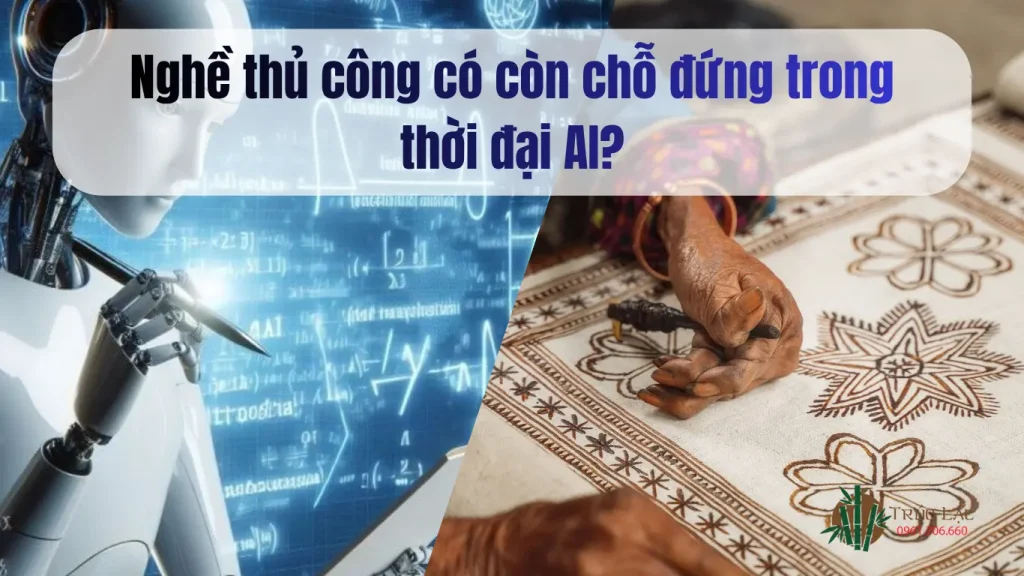 Nghề thủ công có còn chỗ đứng trong thời đại AI? 1 nghề thủ công, AI