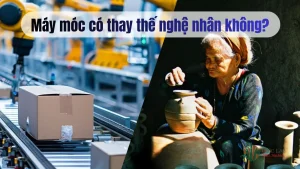 máy móc, nghệ nhân