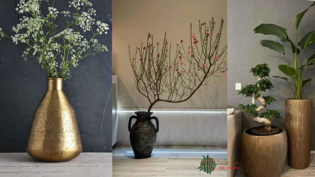Đồ đồng hay đồ gỗ? Nên lựa chọn chất liệu nào để trang trí không gian sống? 3 đồ đồng, đồ gỗ