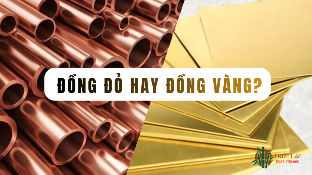 đồng đỏ, đồng vàng