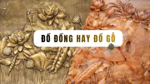 đồ đồng, đồ gỗ
